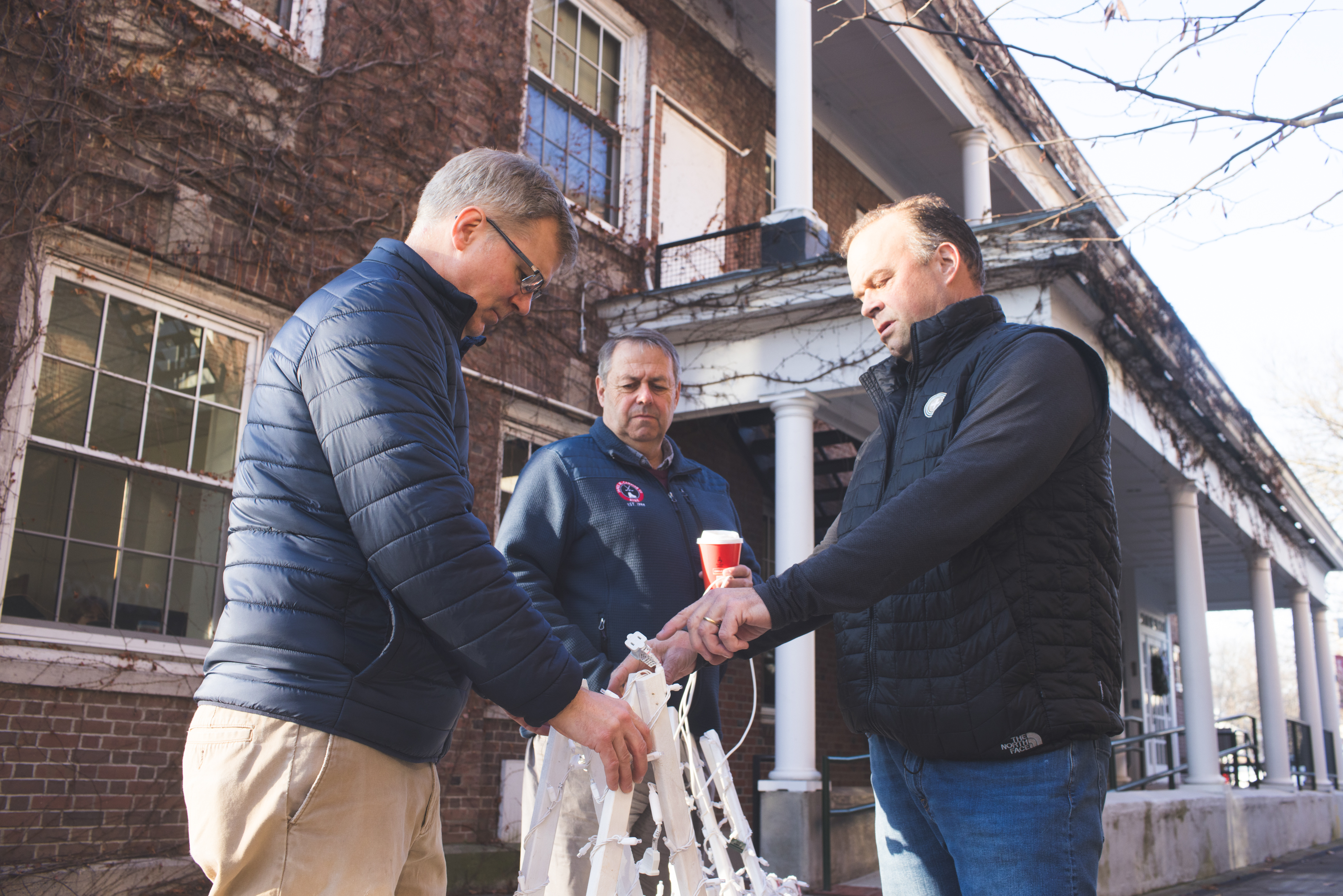 Jeff Graham, John Pepper, and Clem Powers