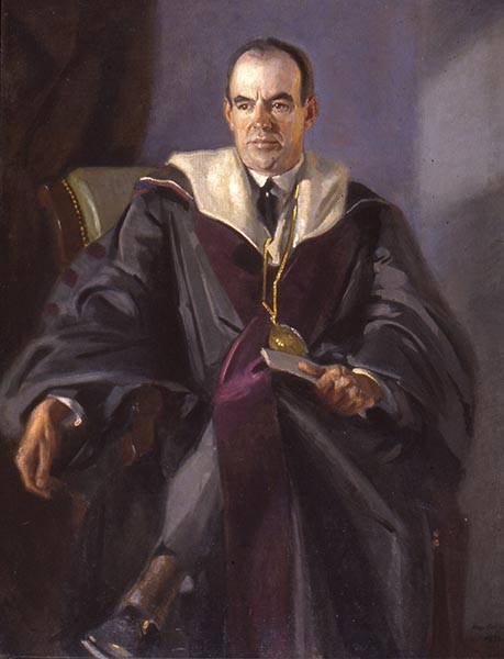 Portrait of Ernest Martin Hopkins