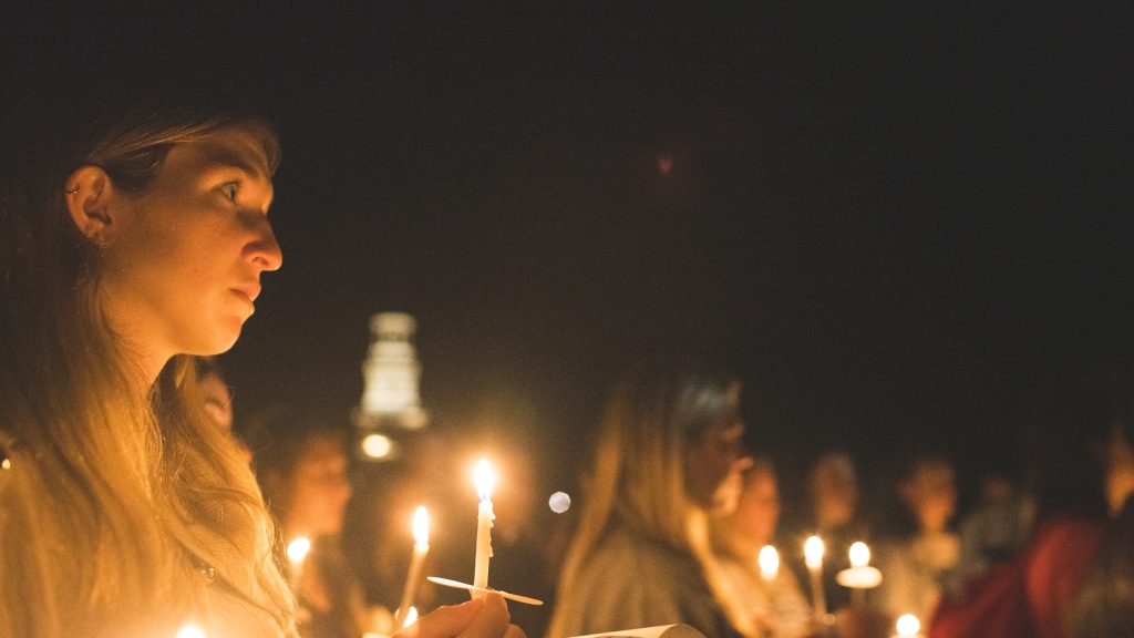Community gathers at Dartmouth for a vigil