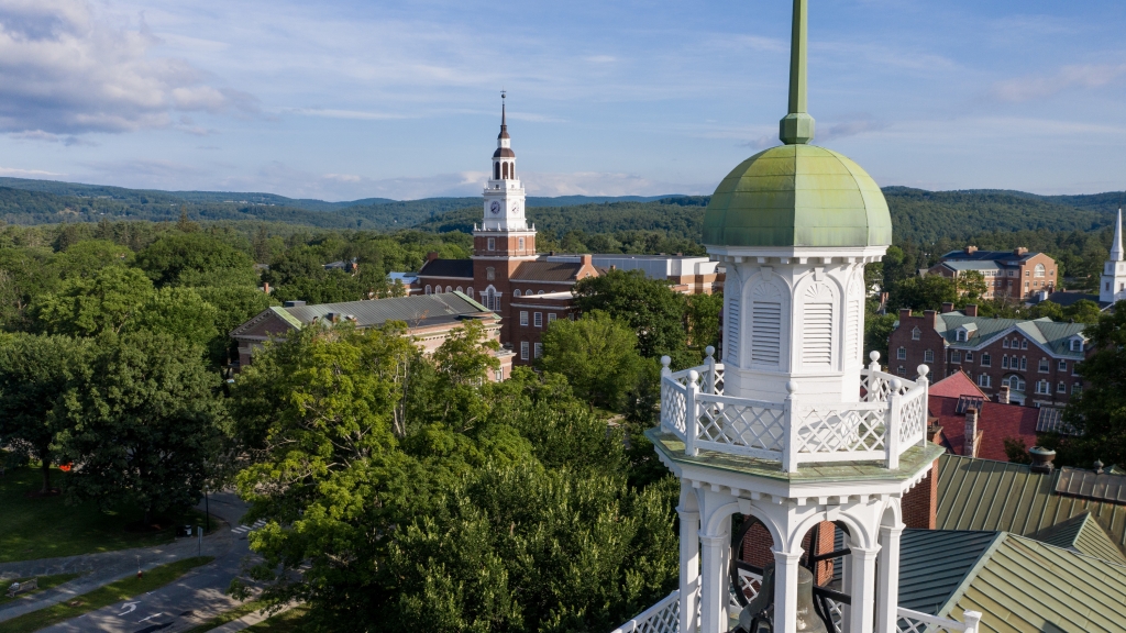 Baker Library and Dartmouth Hall tower