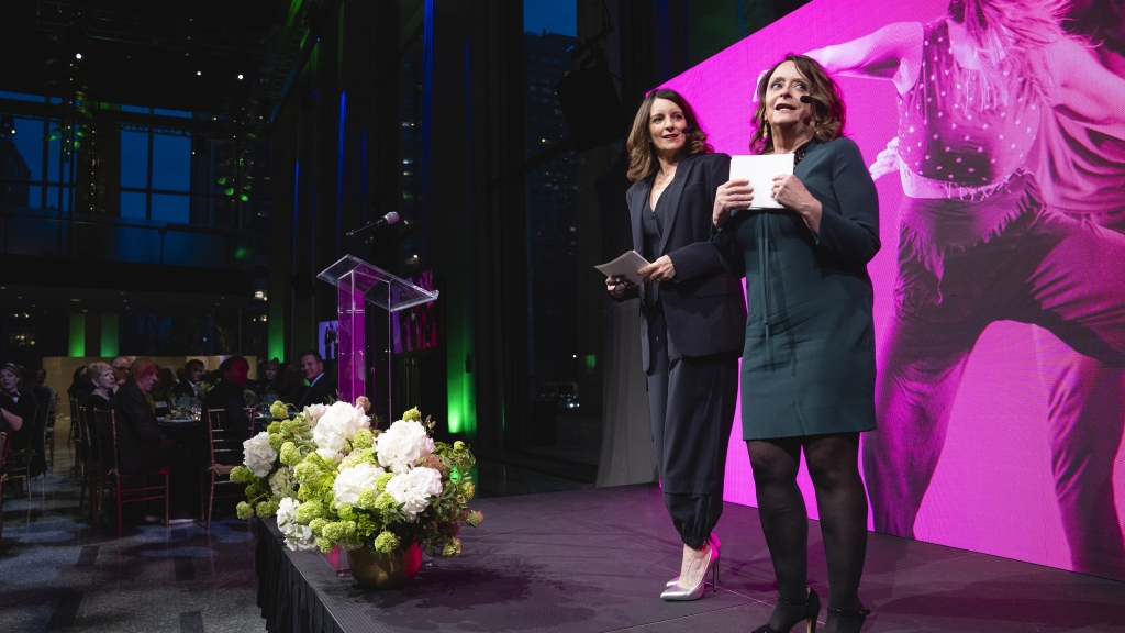 Rachel Dratch and Tina Fey