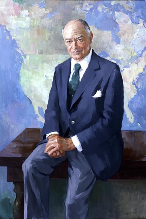Portrait of John Sloan Dickey
