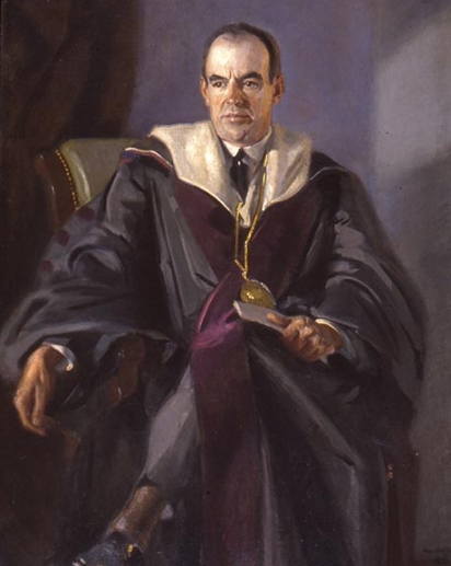 Portrait of Ernest Martin Hopkins